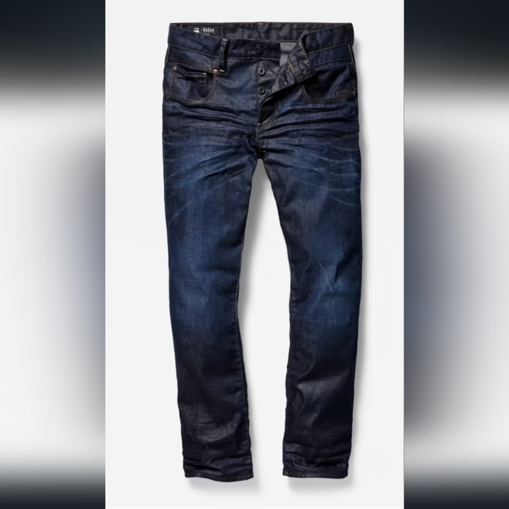 Brand new NWT G-Star Raw radar loose men's dark blue jeans size W28 x L30